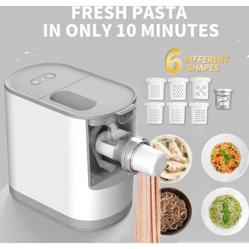 Fresh pastas bread dough fully automatic electric pasta machine kneading noddle press maker machine making sheeting motor mixer