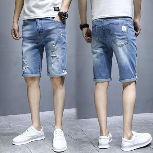 UETEEY Men's Denim Shorts