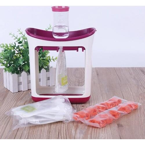 Infant Fruit Mashing Squeezing Newborn Fresh Squeezed Fruit Juice Station Baby Food Container Children Food Storage Machine