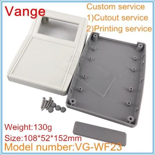 1pcs/lot signal launcher project box 108*52*152mm ABS plastic diy instrument box case for desktop electrical product