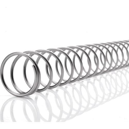 1PCS Manufacture Custom Stainless Steel Long Big Coil Compression Springs,2mm Wire Diameter*(12-20)mm Out Diameter*1000mm Length