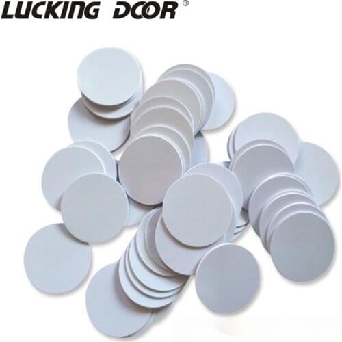 50pcs NFC Ntag215 Coin Card Tag Key 13.56MHz NTAG 215 Universal Label RFID Ultralight Tag Label for Animal Crossing TagMo