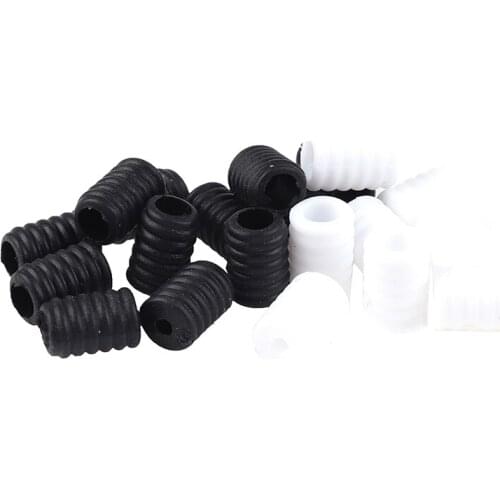 50pcs Cord Locks Toggles For Drawstrings Elastic Cord Adjuster 3mm