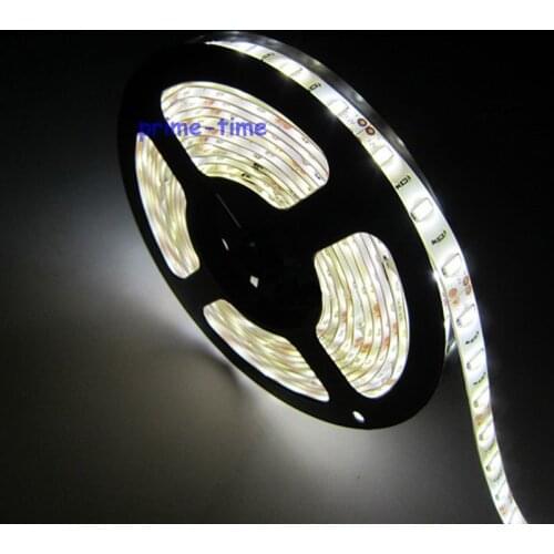 5630 SMD 4500K Nature White LED Strip 5M 300LED IP65 waterproof flexible Light DC12V 60LED/m free shipping
