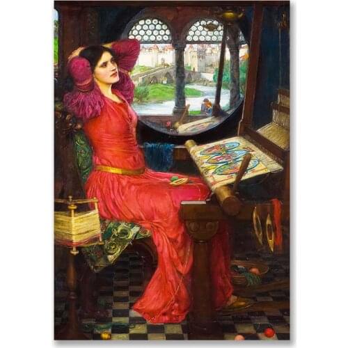 5d Diy Diamond Painting Half Sick Shadows Posters Diamond Mosaic Embroidery Cross Stitch Full Drill Home Decor Gift Waterhouse