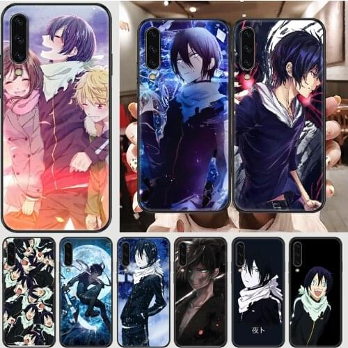 Anime Noragami Phone case For Samsung Galaxy A 3 5 7 8 10 20 21 30 40 50 51 70 71 E S 2016 2018 4G black 3D hoesjes fashion