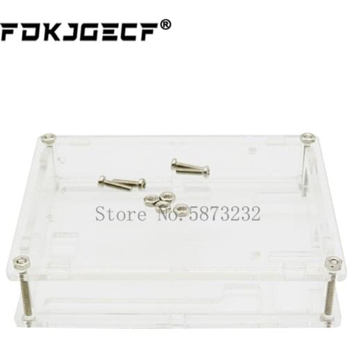 Uno R3 Case Acrylic Transparent Acrylic Box Clear Cover Compatible for arduino UNO R3 Case
