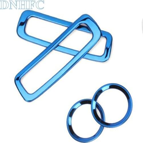 DNHFC High air conditioning outlet and acoustic sequins For MAZDA CX-5 CX5 KF 2nd Generation 2017 2018 Car Styling