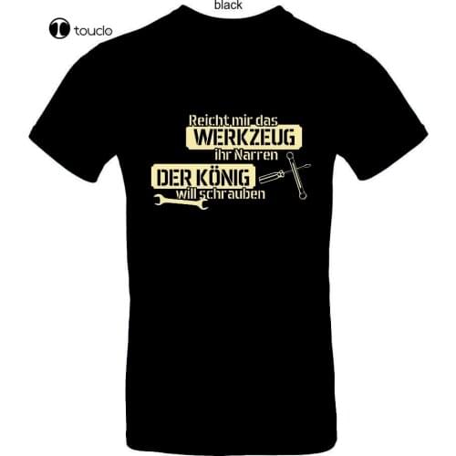 T-Shirt Reicht Mir Das Werkzeug Mopedjungs Hercules Zündapp Kreidler Vespa Mofa