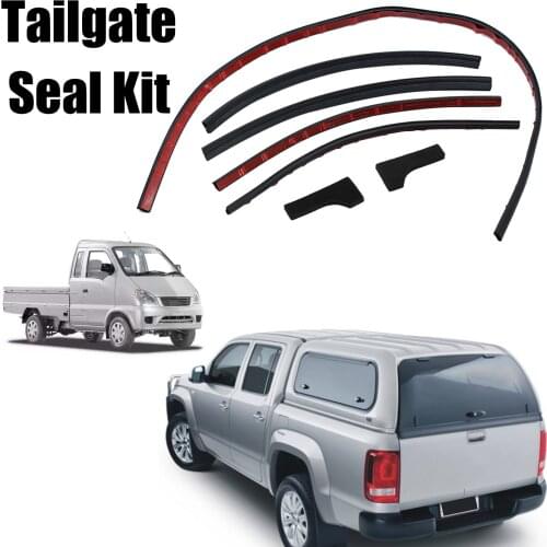 Car Tailgate Seal Kit Strips Auto Rubber Seals Sticker Dust Water Replacement for VW Volkswagen Ute 2.0 BiTDI 2010 - 2019
