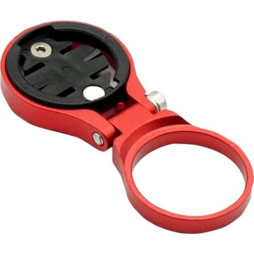 Front Bike Computer Mount Holder Stem Stopwatch Aluminum Alloy Bracket Adjustable Angle GPS Cycling Folding For Garmin Edge