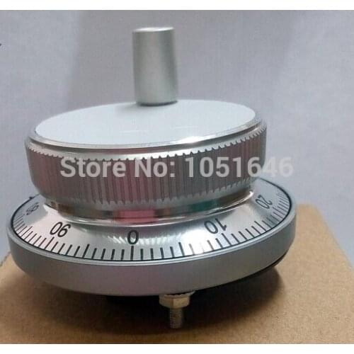 Diameter 60mm 24V PLC CNC pulser hand wheel handle kit Manual Pulse Generator for CNC machine, special for PLC