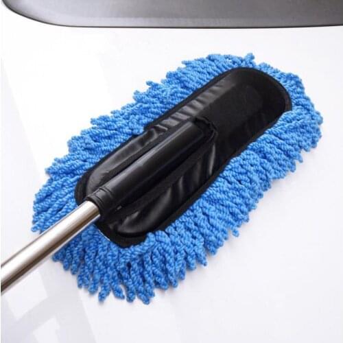 Cleaning wax brush detachable retractable wax tow car