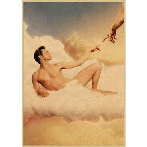 More Style Choose The Truman Show Jim Carreys film classic movie Film Print Silk Poster Home Wall Decor 24x36inch