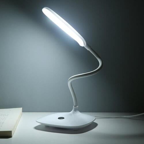 USB Rechargeable LED Desks Table Lamp Reading Light Desk Lamps Foldable Bendable Eye Protection Light dropshipping LED Lamp