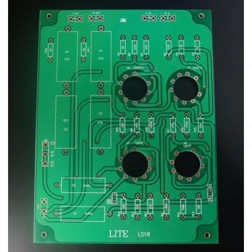 LITE LS18 PCB Tube Preamplifier Empty Board MATTSSE Tube Pre-Amp Circuit
