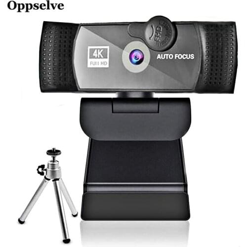 4K HD 1080P Computer Desktop Video Beauty Webcam PC Lens Recording For Youtube Skype Broadcast Network Camera USB With Speaker