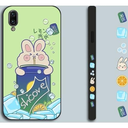 Side Print Cute Bear Case For Vivo NEX 3 5G / Nex S Holder Shell TPU Back Cover For Vivo V20 Pro S7E Y73S Z6 S9E