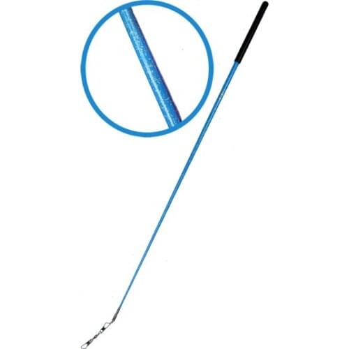 Gymnastics Rhythmic sticks with pearly-lustre bluecolor for children