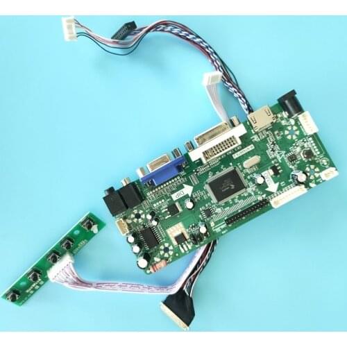 Kit for B140XTN01.3 Controller Board 40pin Display Screen panel 14" 1366x768 M.NT68676 LCD LED monitor HDMI+DVI+VGA