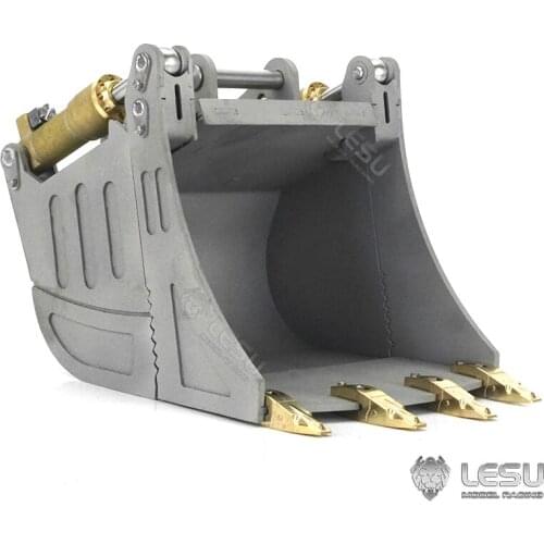 1/14 Metal Openable Closable Bucket LESU RC Hydraulic Komatsu ET30H Excavator TH19136-SMT3