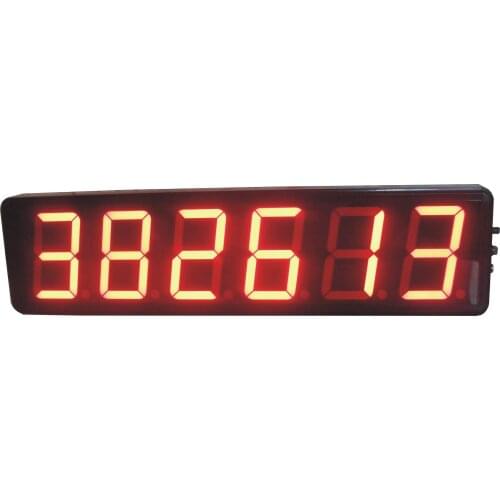 Supply 6 large screen LED digital display electronic length measuring instrument, meter counter and length counter