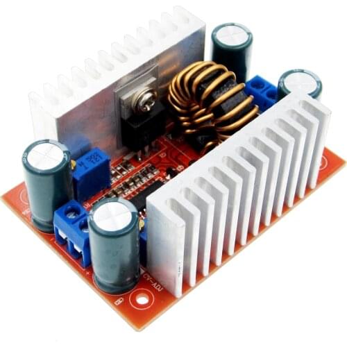 DC 400W 15A Step-up Boost Converter Constant Current Power Supply LED Driver 8.5-50V to 10-60V Voltage Charger Step Up Module