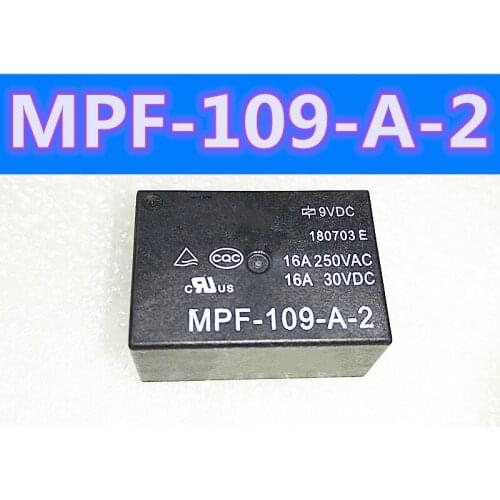 Relay MPF-109-A-2 9VDC 16A 250VAC MPF-S-112-A-2 MPF-112-A-2 12VDC 16A 250VAC New original
