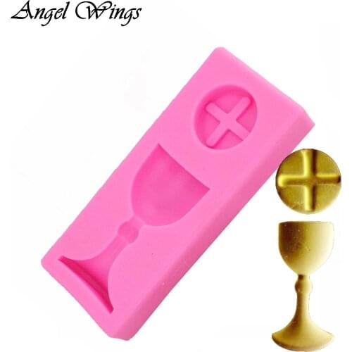 DIY Trophy cake mould Silicone Mold cup Sugarcraft dessert Candy Chocolate Fondant Cake Decorating Tools F1233