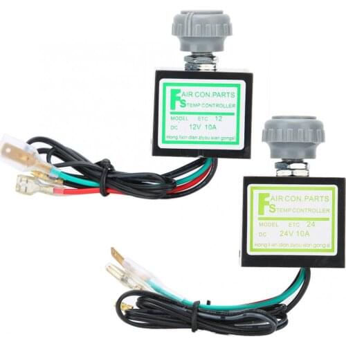 10A Car Air Conditioner Electronic Thermostat Switch Temperature Control Auto Accessory Car accessories