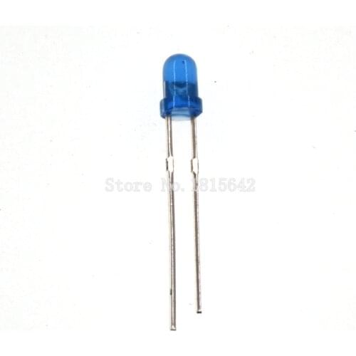 200PCS/Lot 3MM LED Diode Round Blue Color Light Lamp F3 DIP Highlight