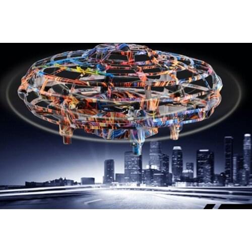 11cm Mini RC Drone Doodling UFO Infrared Hand Sensing Pocket flayaball Helicopter Induction Aircraft Quadcopter Dron Kids Toys