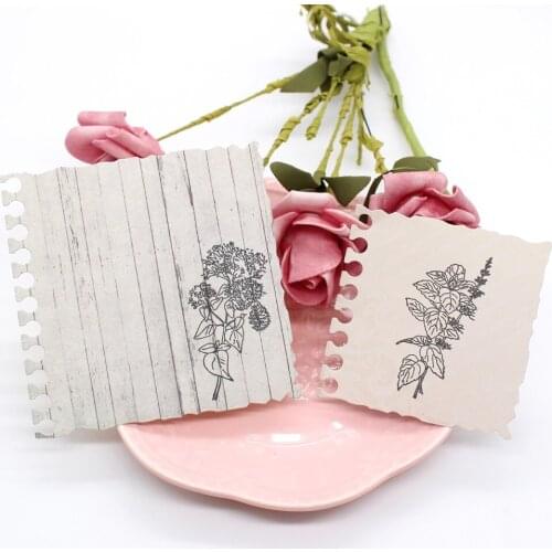 Notepaper Metal Cutting Dies Stencils for DIY Scrapbooking Decorative Embossing Paper Card Making Craft