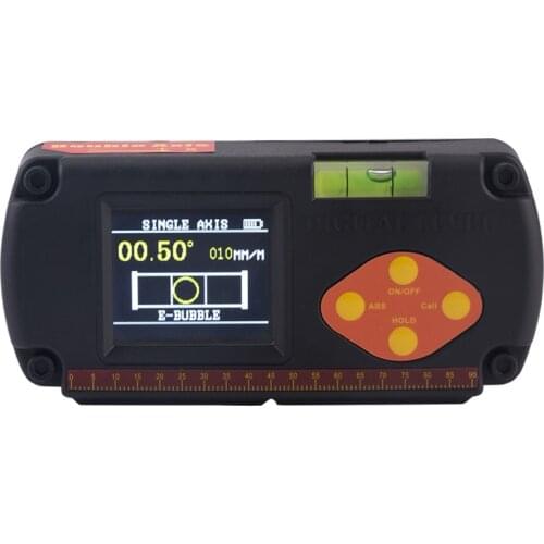 Dual Axis Inclinometer Electronic Digital Display Level Xy Magnetic Angle Ruler Slope Measurement Decoration Installation LK