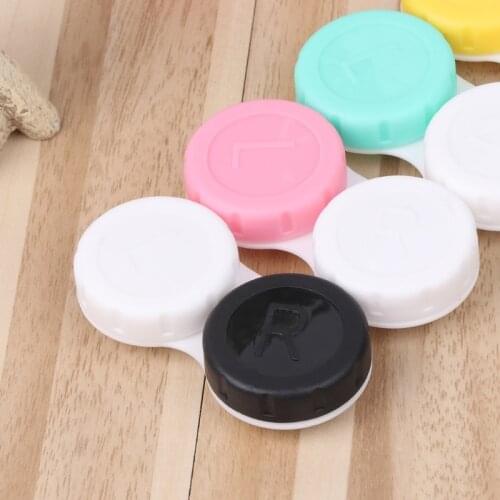 Contact Lens Box Holder Plastic Objective Travel Portable Case Storage Container Dropshipping