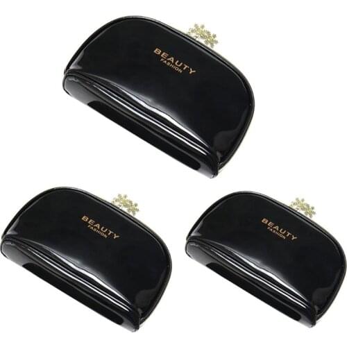 Women Makeup Cosmetic Case Pen Pencil Bag Zipper Coin Pouch Purse Storage Gift LX9F