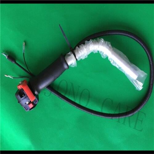 BRUSH CUTTER THROTTLE TRIGGER CONTROL HANDLES FOR HUSQVARNA SIDEPACK BULL HORN HANDLE BARS STRIMMER BRUSHCUTTER