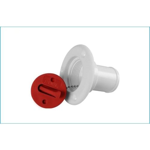 Marine Boat Nylon Plastic UV Stabilized Hardware Deck Filler Socket FUEL01