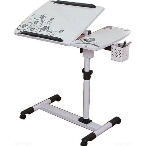 Cheap Computer Desk Height-Adjustable Laptop Table Folding Lazy Notebook Table Lift Bedside Table Modern Sofa Side Desk