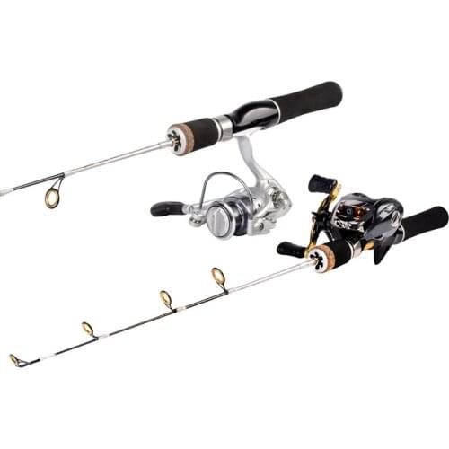 New Winter Fishing Rod Reel Combo Portable Lure Fishing Rod and Baitcasting Reel Set pesca