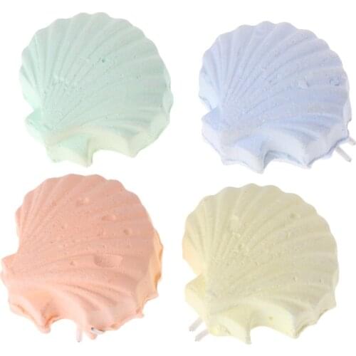 P15D Parrot Hamster Teeth Grinding Toys Birds Squirrel Calcium Stone Shell Shape Chew