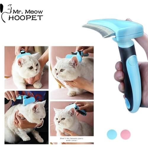 Hoopet Cat Comb Removing Floating Hair Pet Hair Fur Grooming Tool ABS Cat Brush