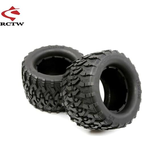 Rubber All Terrain Tyre Skin Set Fit 1/8 HPI Racing Savage XL FLUX Rofun Rovan TORLAND MONSTER BRUSHLESS TRUCK Rc Car Toys Parts