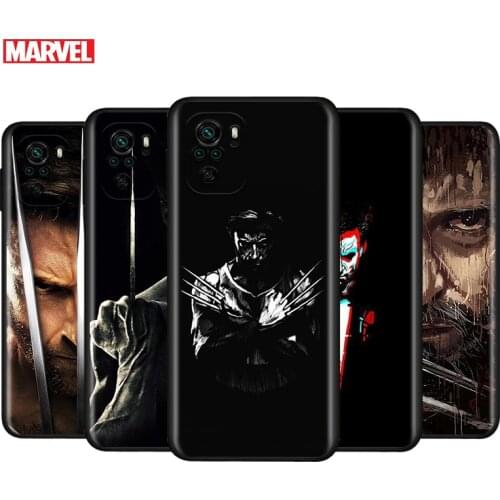Marvel Avengers Super Hero Wolverine For Xiaomi Redmi Note 10S 10 9 9S 9T 8T 8 7 6 5 Pro Max 5A 4X 4 5G Soft Silicone Phone Case