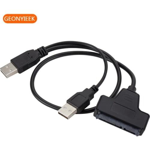 Usb Sata Cable Sata 3 To Usb 2.0 Adapter Computer Cables Connectors Usb Sata Adapter Cable Support 2.5 Inches Ssd Hdd usb cable