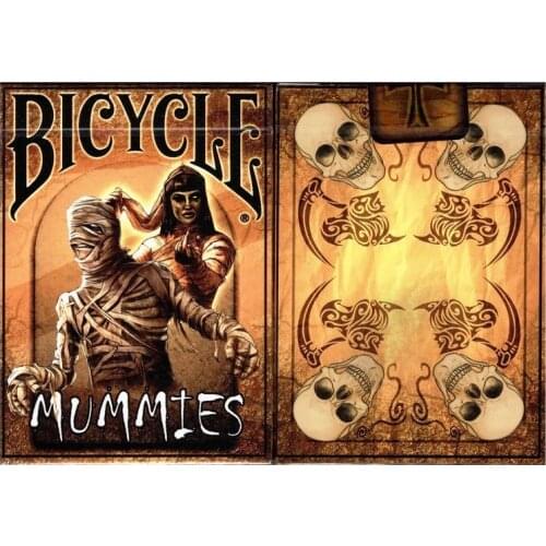 Bicycle Mummies Playing Cards USPCC Mummy Deck Poker Size Magic Card Games Magic Tricks Props for Magician