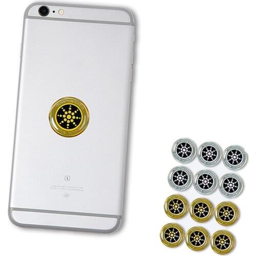 1PC Scalar Quantum Shield Energy Sticker with Negative Ion Anti Radiation for EMF EMR 5G Radiation Mini Paste