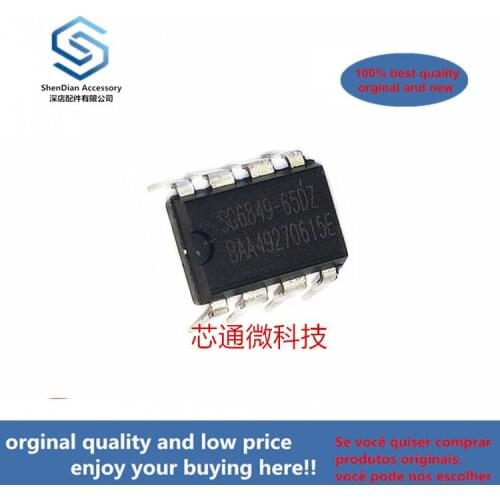 10pcs 100% orginal new best qualtiy SG6849-65DZ SG6849 DIP-8 Low-Power Green-Mode PWM Flyback Power Controll ( can work perfect)