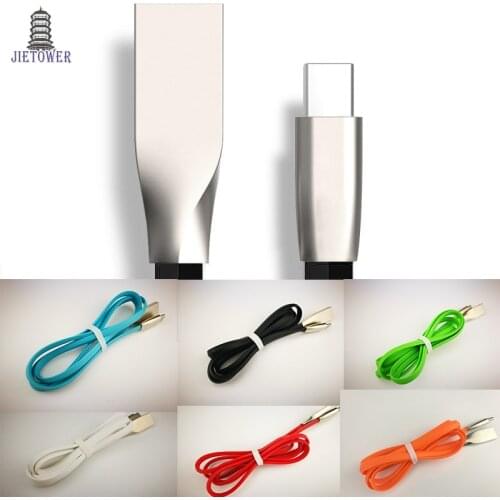 100pcs/lot 3d Micro USB/5pin/8pin/typeC Cable Zinc Alloy Metal Cord Data Sync Charger cable For iphone S6 S7 s8 s9 v8 wholesale