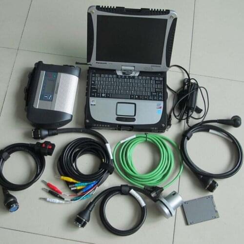 2020.12 Verison SD Connect Compact 4 for Mb Star C4 with HDD/SSD Software Installed Laptop CF-19 Diagnostic Tool Free Shipping